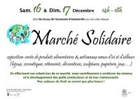 Marché solidaire. Du 16 au 17 décembre 2017 à Hannonville-sous-les-Côtes. Meuse.  14H00